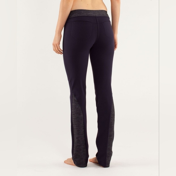 Lululemon Split Set Pant, Color Black Swan Size 4 - Picture 2 of 16